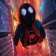 Miles Morales going for a swing in Spider-Man: Into the Spider-Verse.